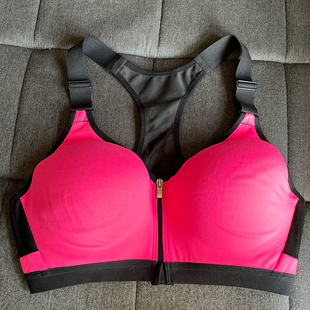 Victoria Secret Sport Zip Up Sports Bra 36C